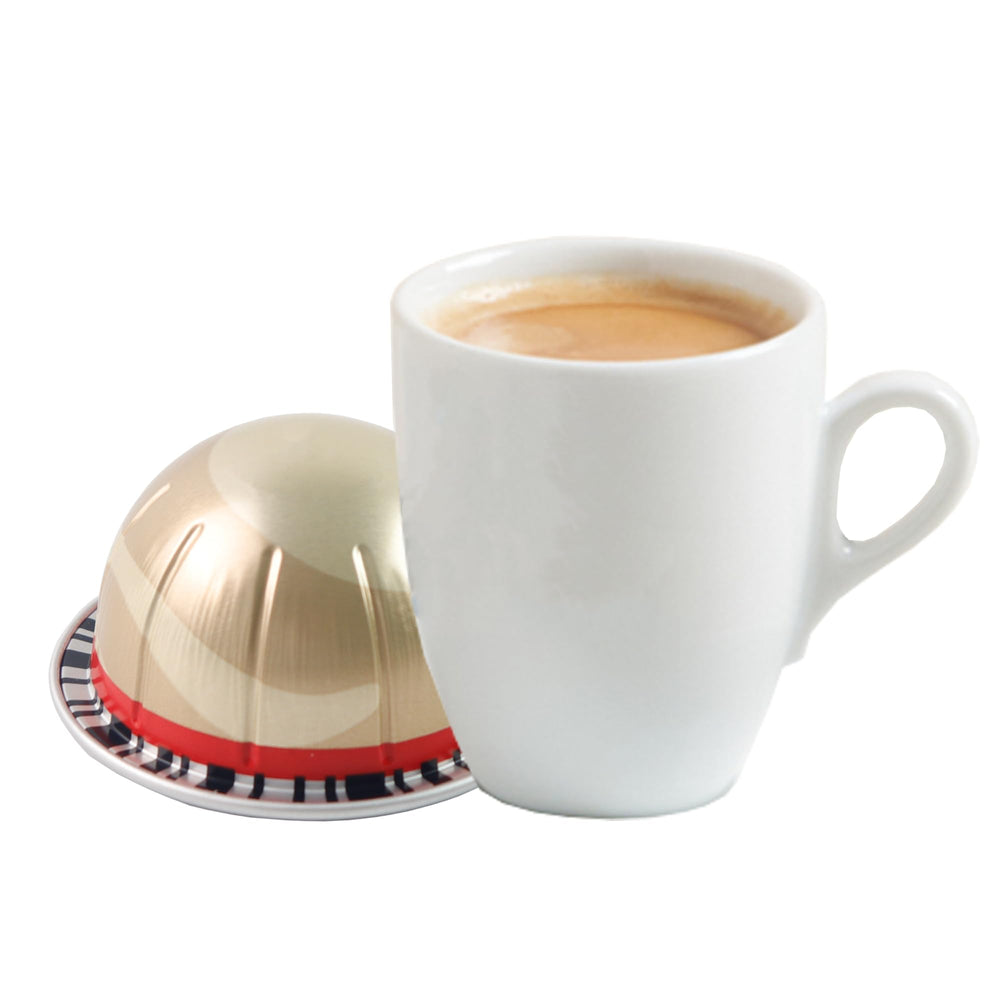 Generic paquete frontal de Sweet Vanilla Decaffeinato mostrando diseño y sabor vainilla