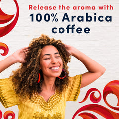 Gevalia café servido en taza resaltando cuerpo y notas aromáticas