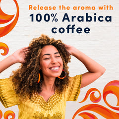 Gevalia cápsula en mano mostrando tamaño práctico y compatibilidad con Keurig