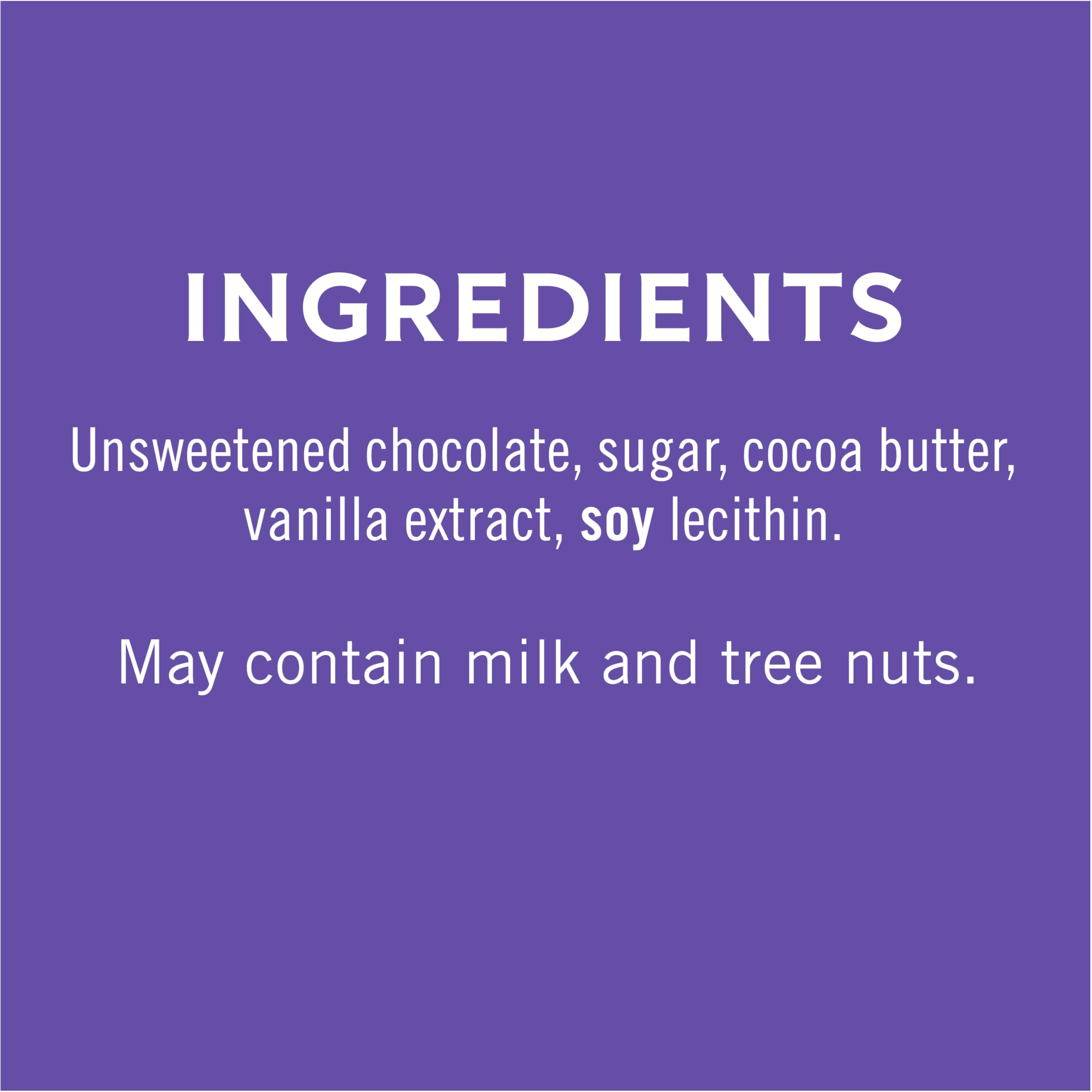GHIRARDELLI tableta de 3.5 oz en mano para comparar tamaño y porción práctica