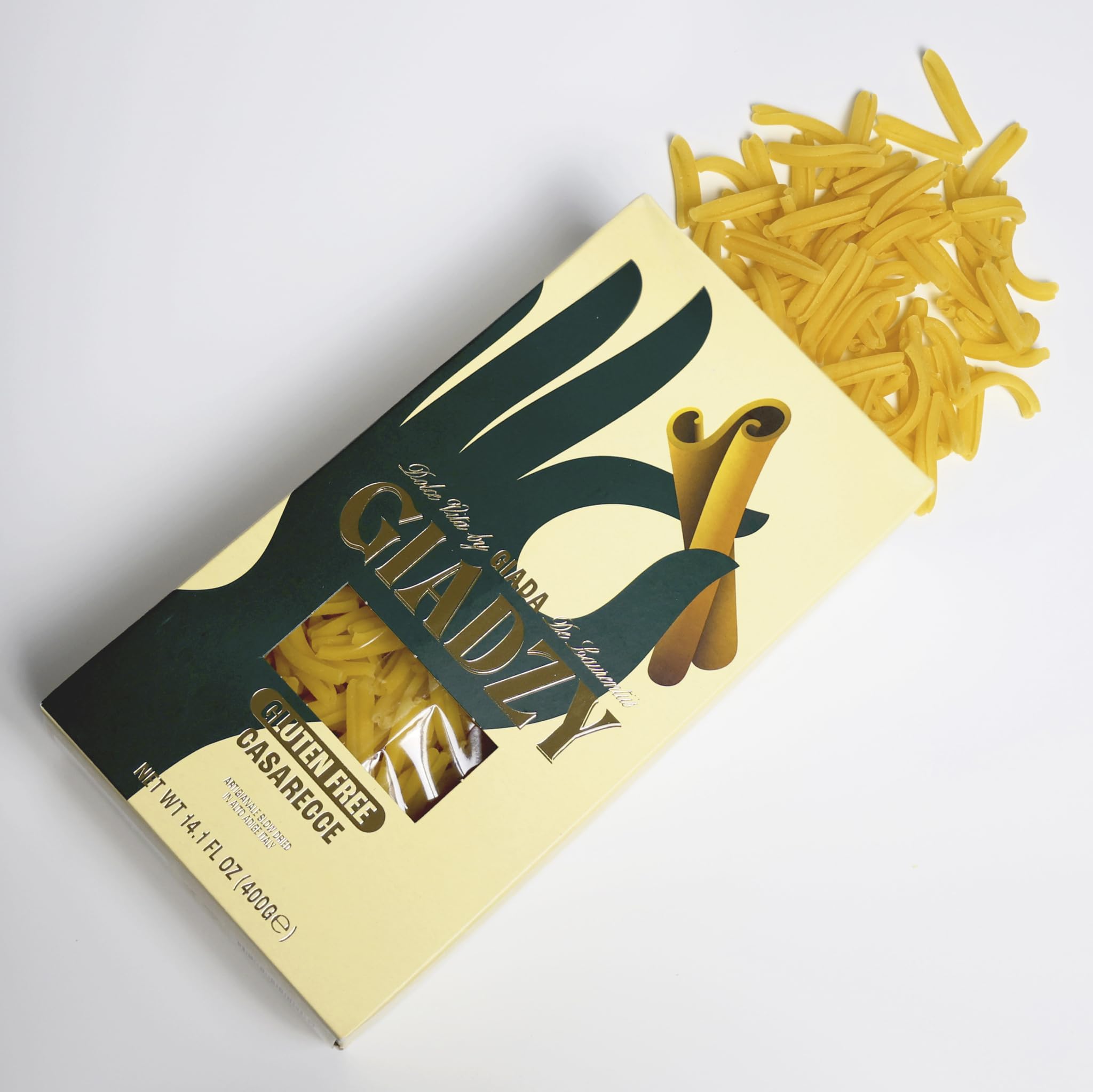 Giadzy ingredientes de maíz y arroz no GMO con origen italiano
