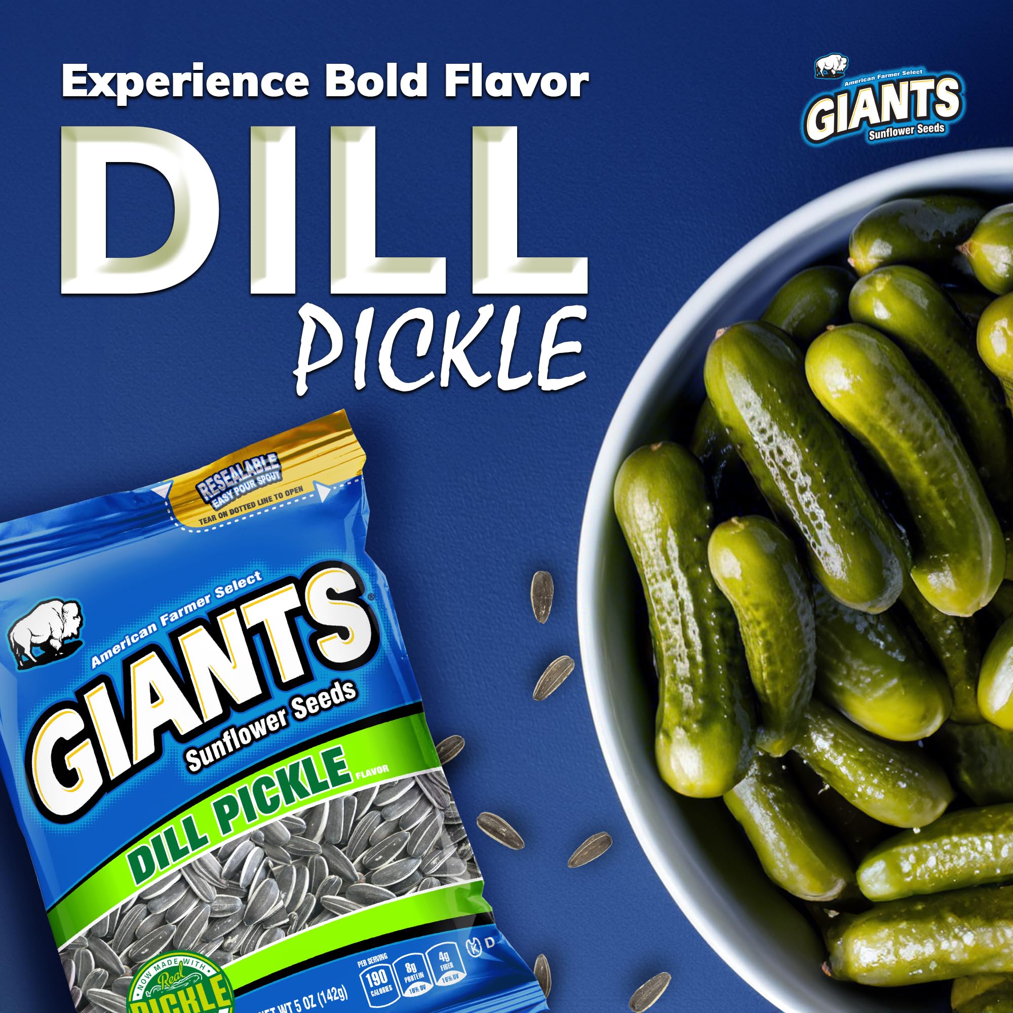 GIANTS pack de tres bolsas 5 oz, ideal para despensa y compartir