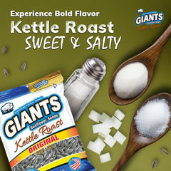 GIANTS SUNFLOWER SEEDS detalle del cierre resellable manteniendo frescura