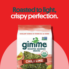 gimMe paquete abierto con láminas visibles para consumo inmediato