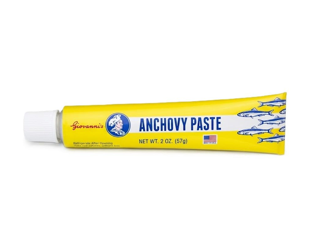Giovanni's PASTE untada en crostini como aperitivo sabroso y rápido