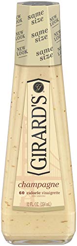 Girard's primer plano textura de vinagreta emulsionada para mejor aderezo