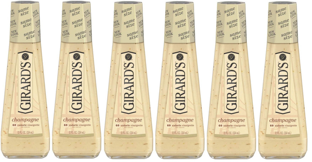 Girard's frente de botella 12 oz pack mostrando etiqueta y presentación útil