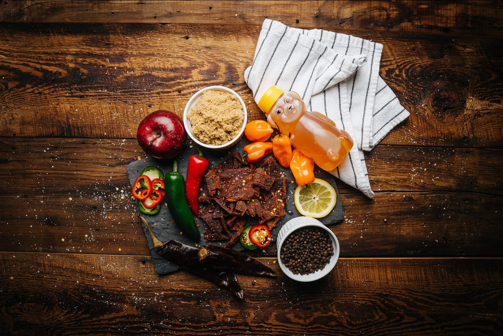 Glenwood Snacks etiqueta nutricional y sello 100% USA, información clara
