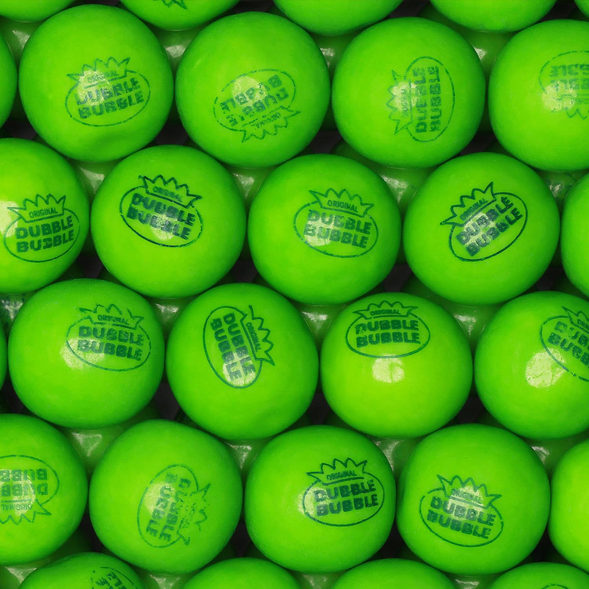 Global Gumball empaque frontal mostrando 1.7 lb y beneficio de recarga