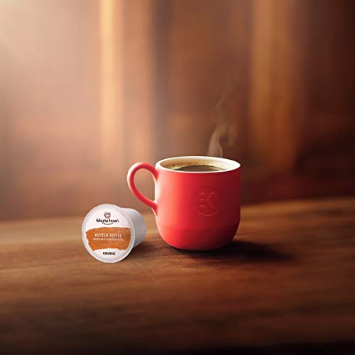 Gloria Jean's ambiente de cocina con cápsulas y desayuno para inspiración