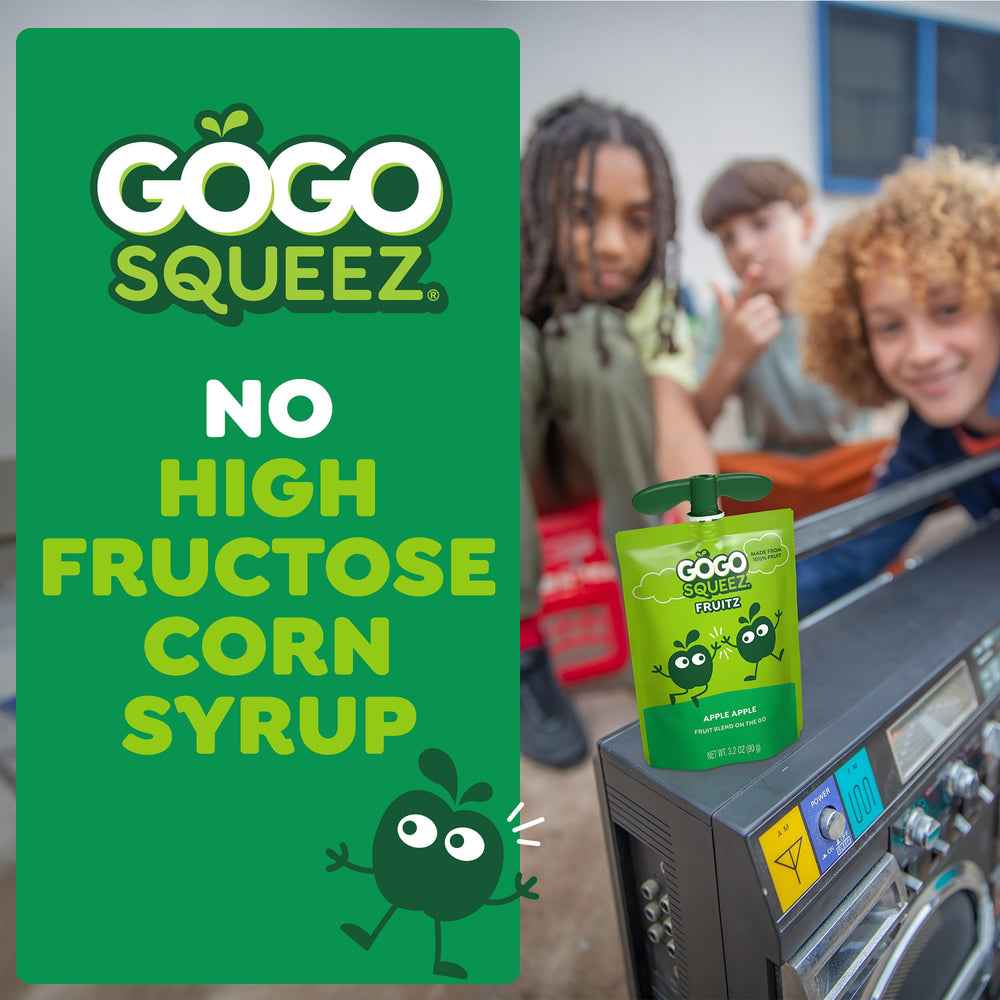 GoGo squeeZ paquete completo 20 unidades apiladas en caja