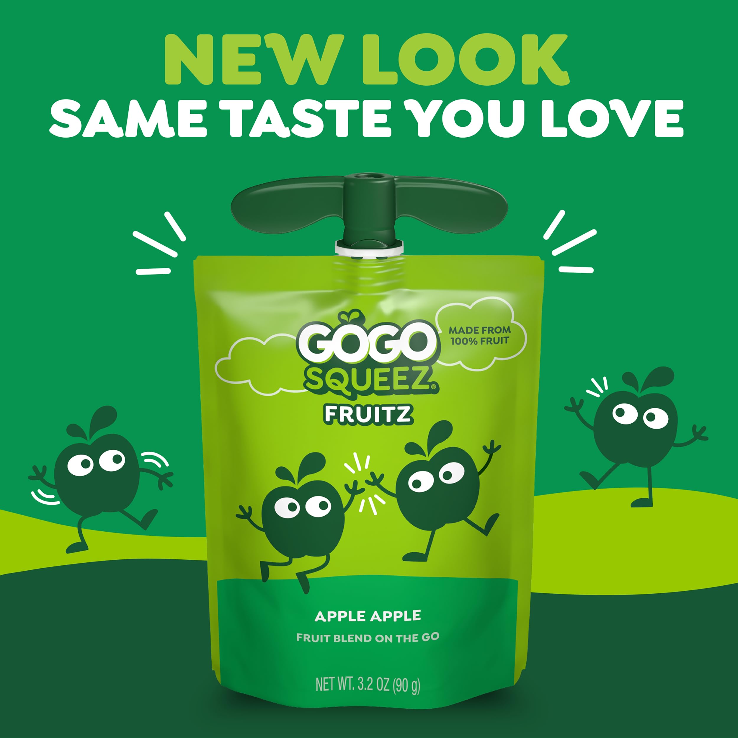 GoGo squeeZ pouches dentro de lonchera, snack listo para llevar