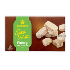 Goldilocks porciones servidas en plato listas para consumir y compartir
