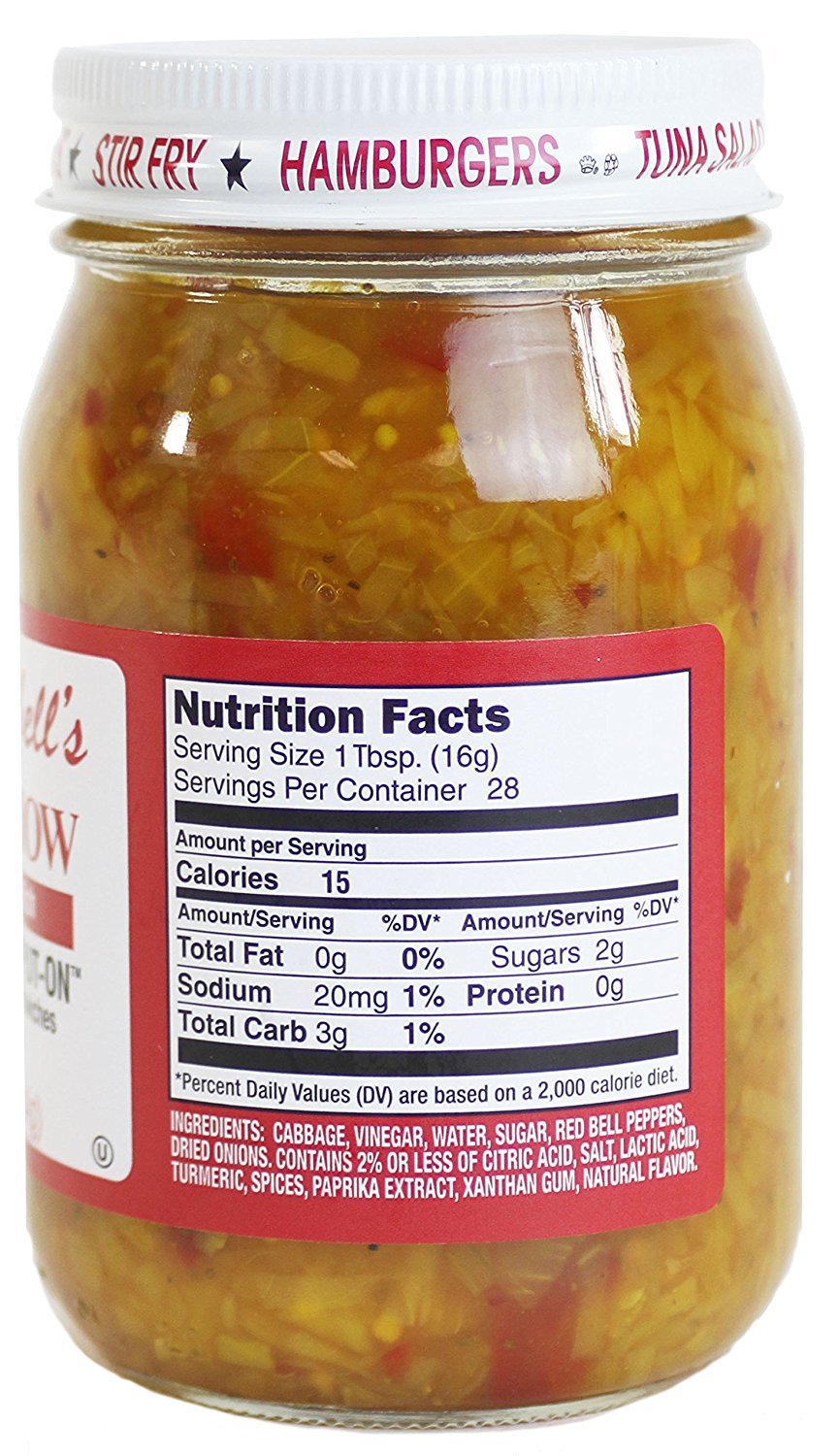 GOLDING FARMS primer plano textura chow chow mostrando verduras crujientes y sabor