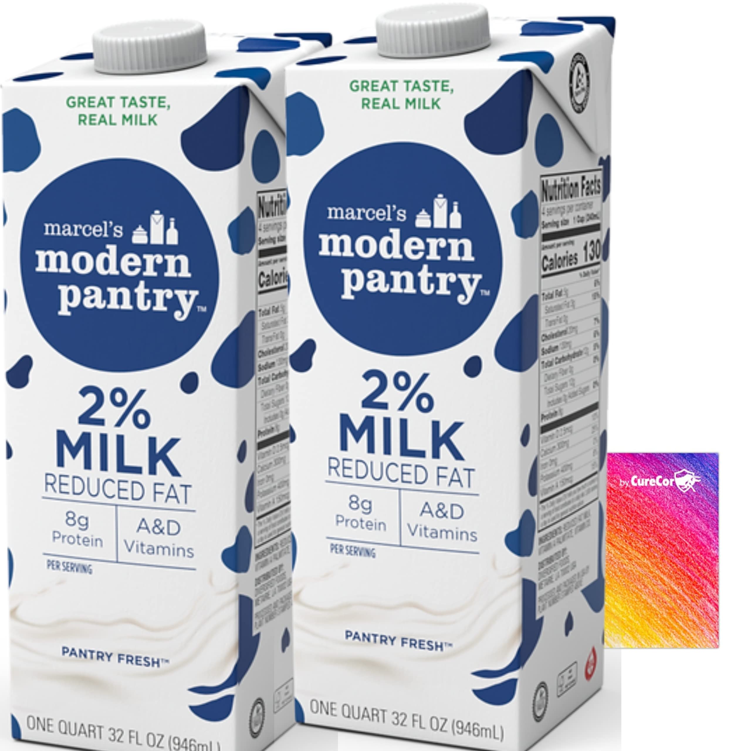 GONDMAX leche Marcel's Modern Pantry 32oz frontal, conserva sabor y facilidad uso