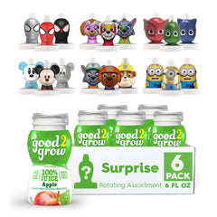 good2grow vista frontal del pack sorpresa, diversión coleccionable y saludable