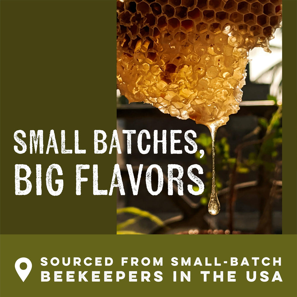 Goshen Honey etiqueta kosher visible, transmite confianza y calidad