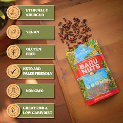 Gourmanity cuenco con Baru Nuts listas para consumir, aporte proteico y snack saludable