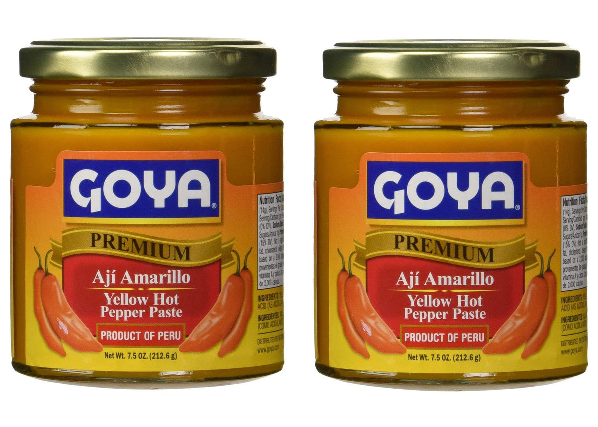 Goya frasco frontal mostrando etiqueta clara y color vibrante del producto