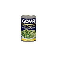 Goya guandules presentación frontal, lata lista para cocinar