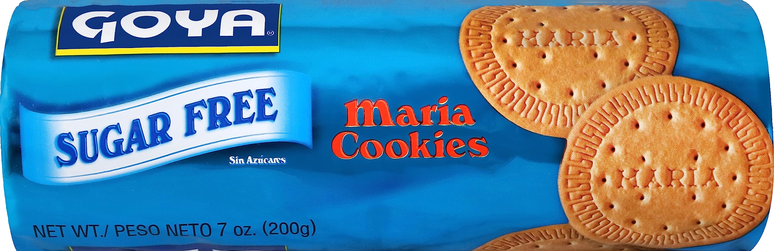 Goya primer plano de textura crujiente de la galleta resaltando versatilidad