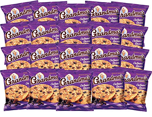 Grandma's paquete frontal con dos galletas por bolsa, ideal para compartir