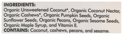 GrandyOats Coconola servida en tazón con yogur aportando proteína extra