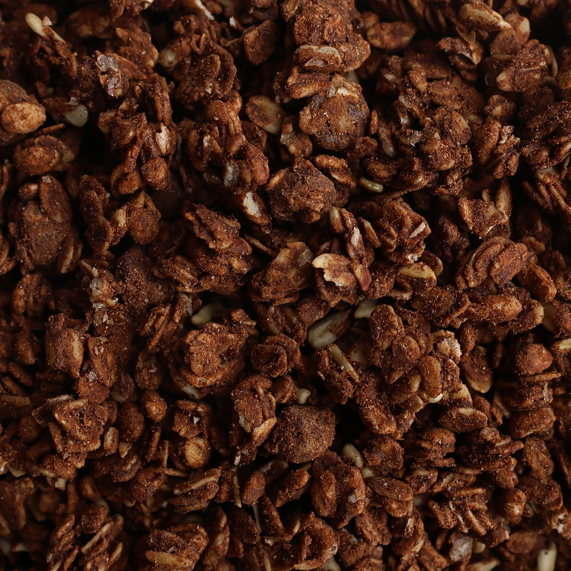 GrandyOats textura crujiente de granola con equilibrio dulce-salado