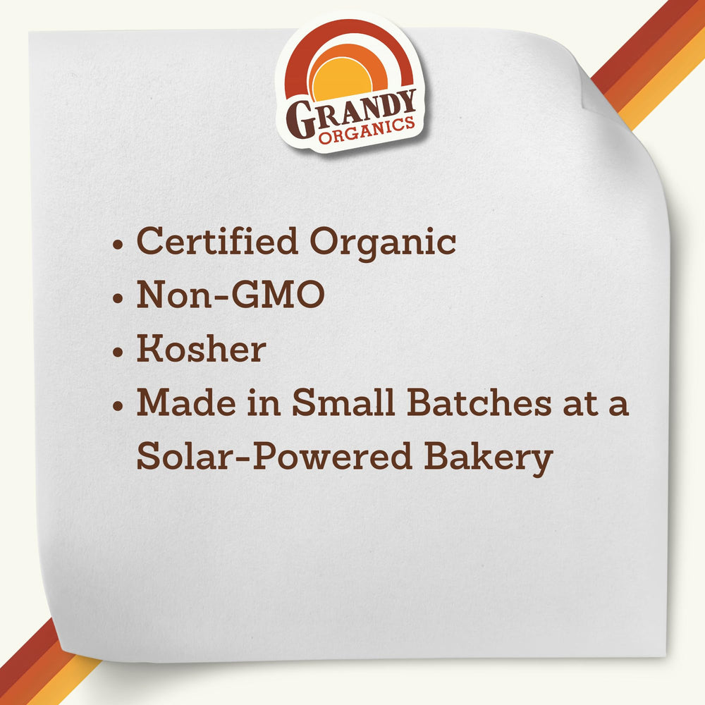 Grandy Organics comparación de tamaño 10 lb para entender volumen y economía