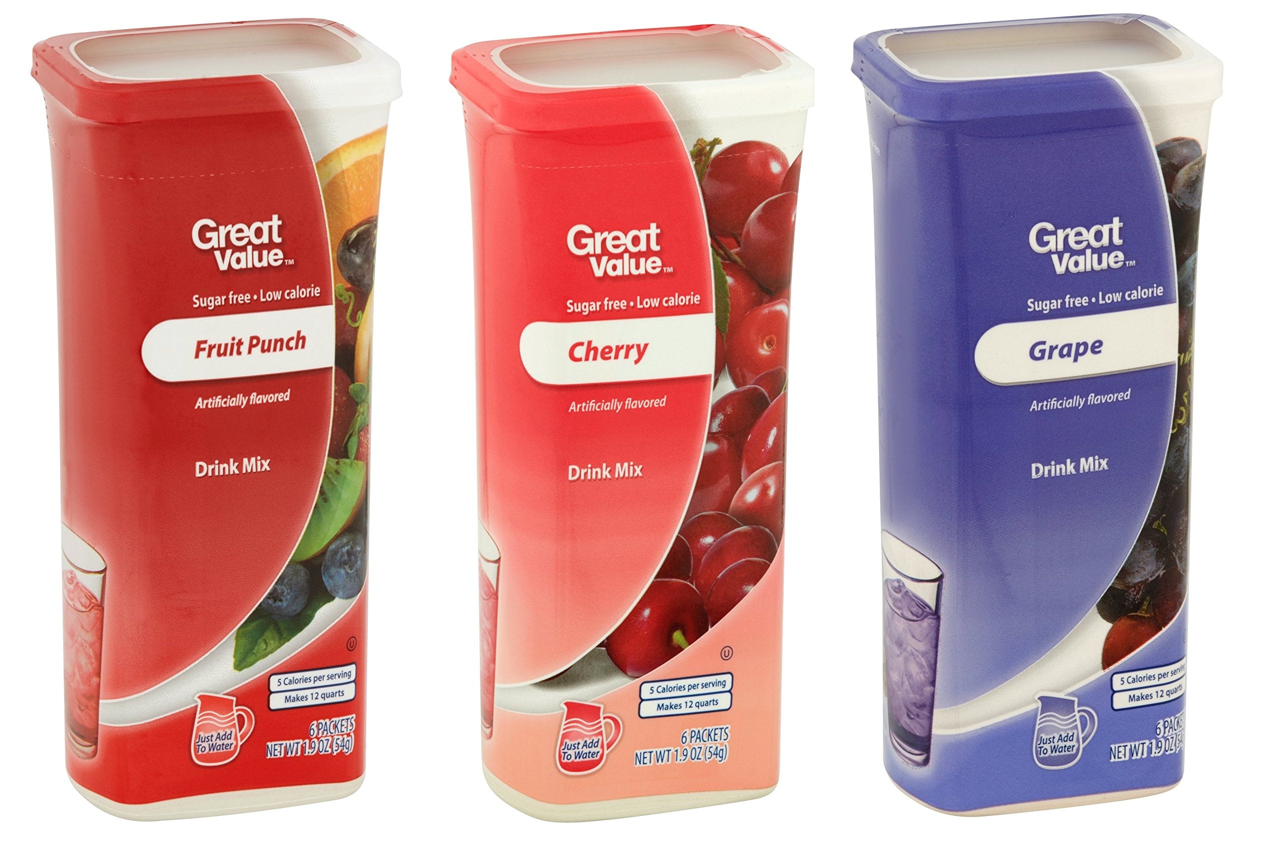 Great Value pack frente mostrando canisters variados y conveniencia