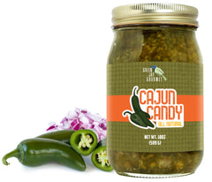 Green Jay Gourmet frasco frontal mostrando etiqueta y color vibrante, mejora visual del plato