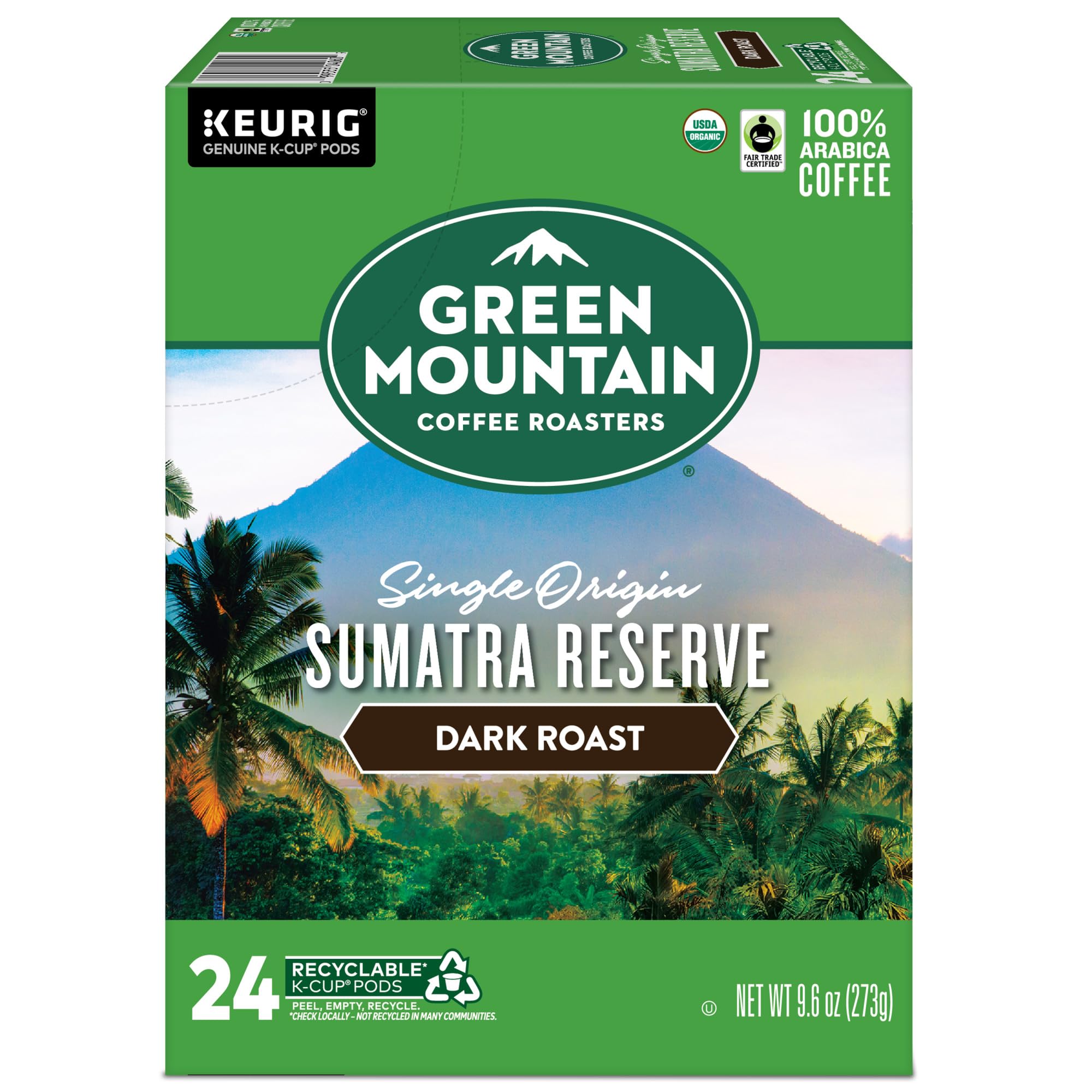 Green Mountain Coffee Roasters cápsula preparada en ambiente de oficina energía inmediata