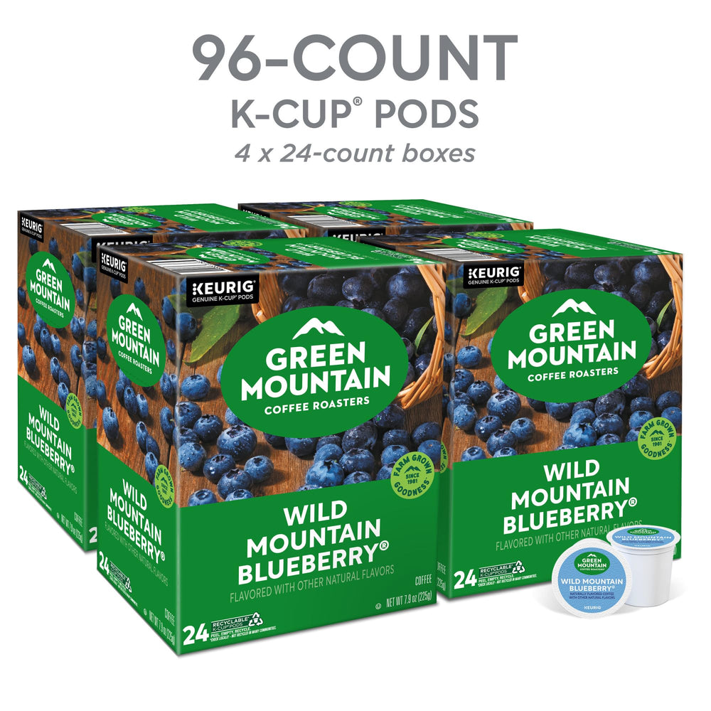 Green Mountain caja de 96 unidades que ofrece ahorro y stock prolongado