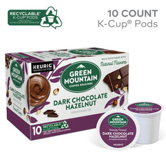 Green Mountain Coffee Roasters cápsula K-Cup en mano lista para preparar café rápido