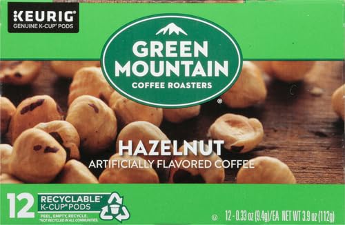 Green Mountain Coffee Roasters cápsula K-Cup en primer plano que asegura compatibilidad Keurig