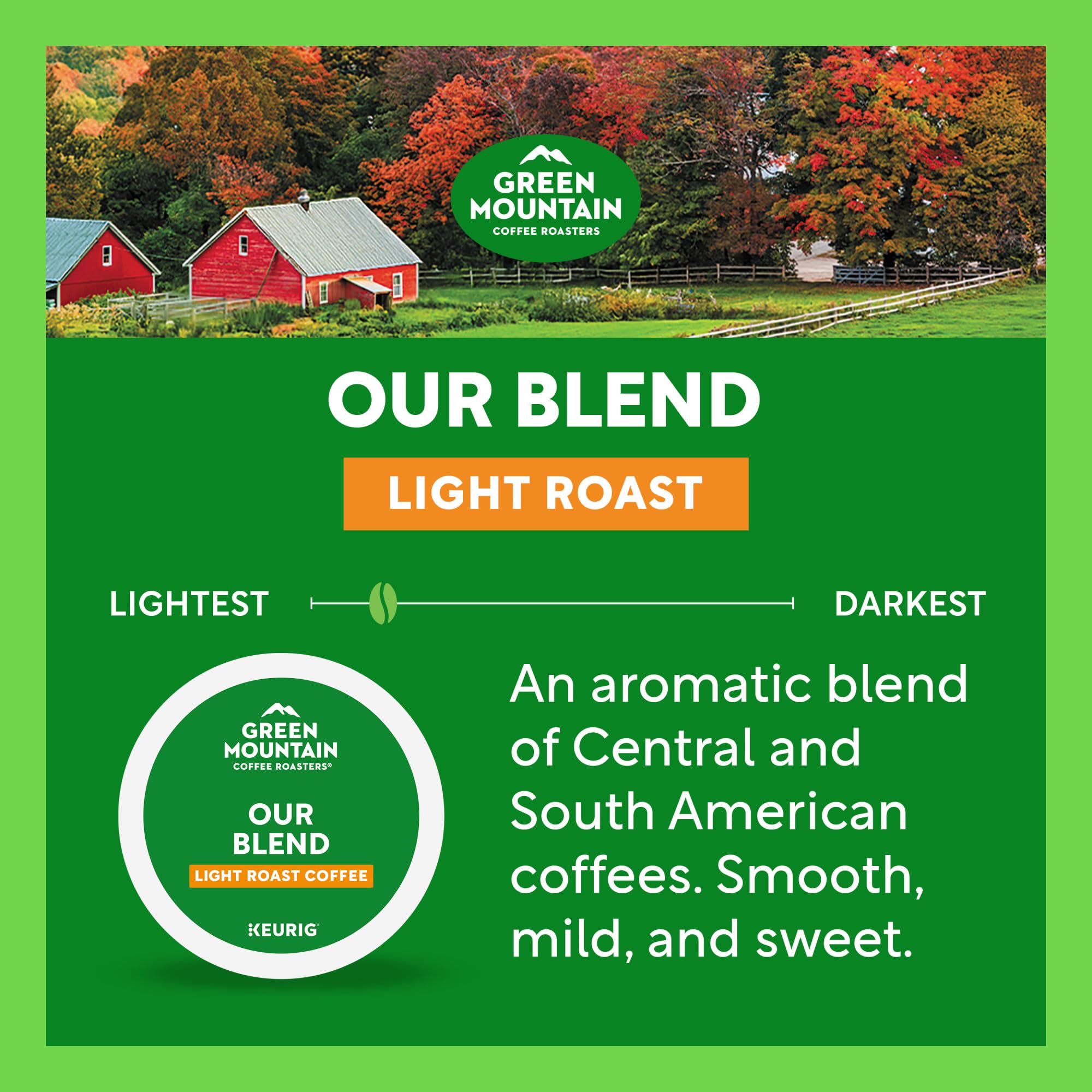 Green Mountain Coffee Roasters cápsulas en mano mostrando tamaño y facilidad de uso