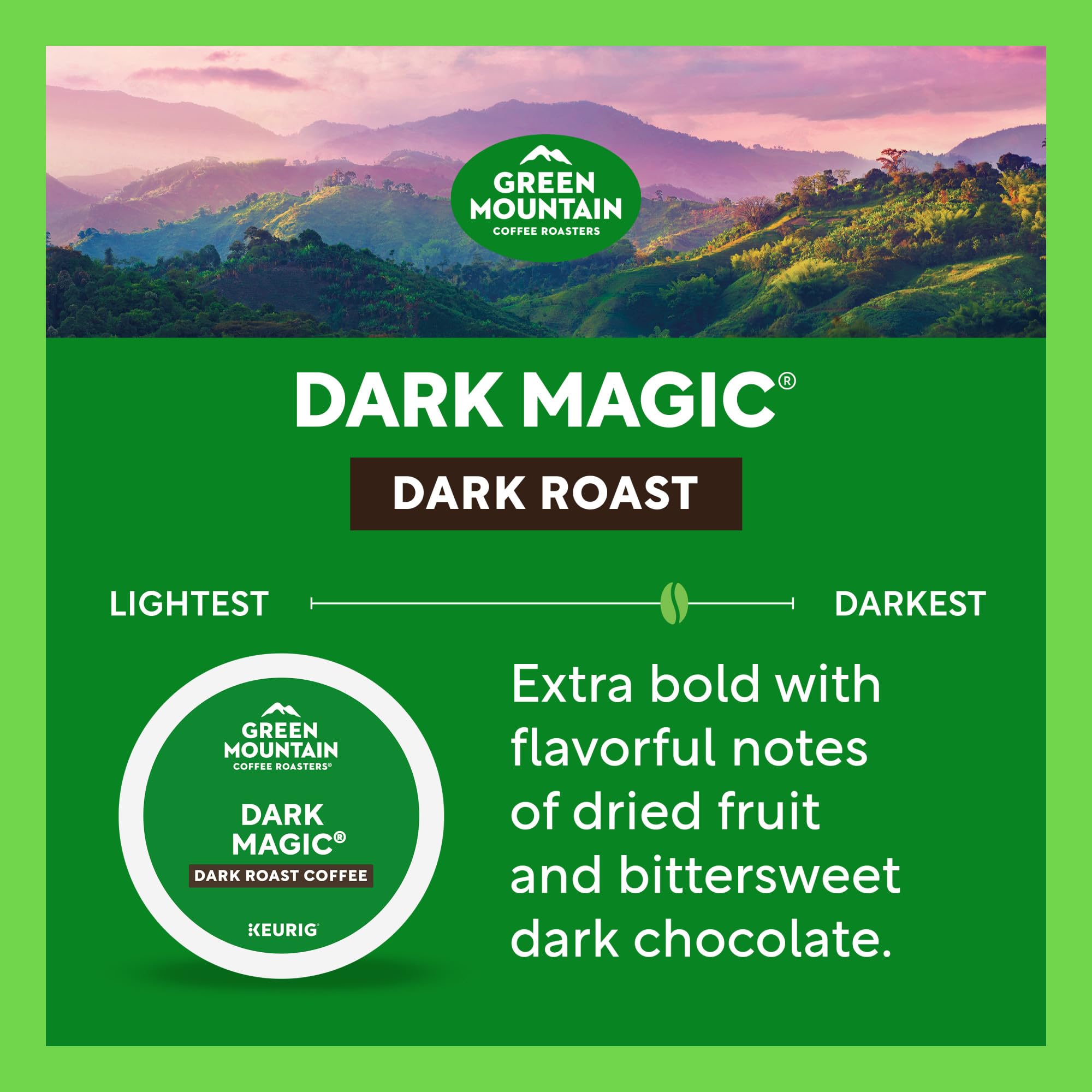 Green Mountain Coffee Roasters cápsula insertada en cafetera Keurig para preparación rápida
