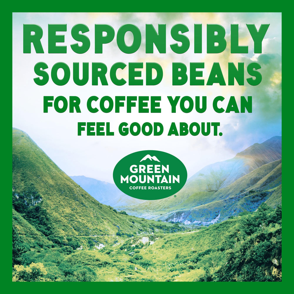 Green Mountain Comparación de tamaño de la bolsa para referencia de 340 g