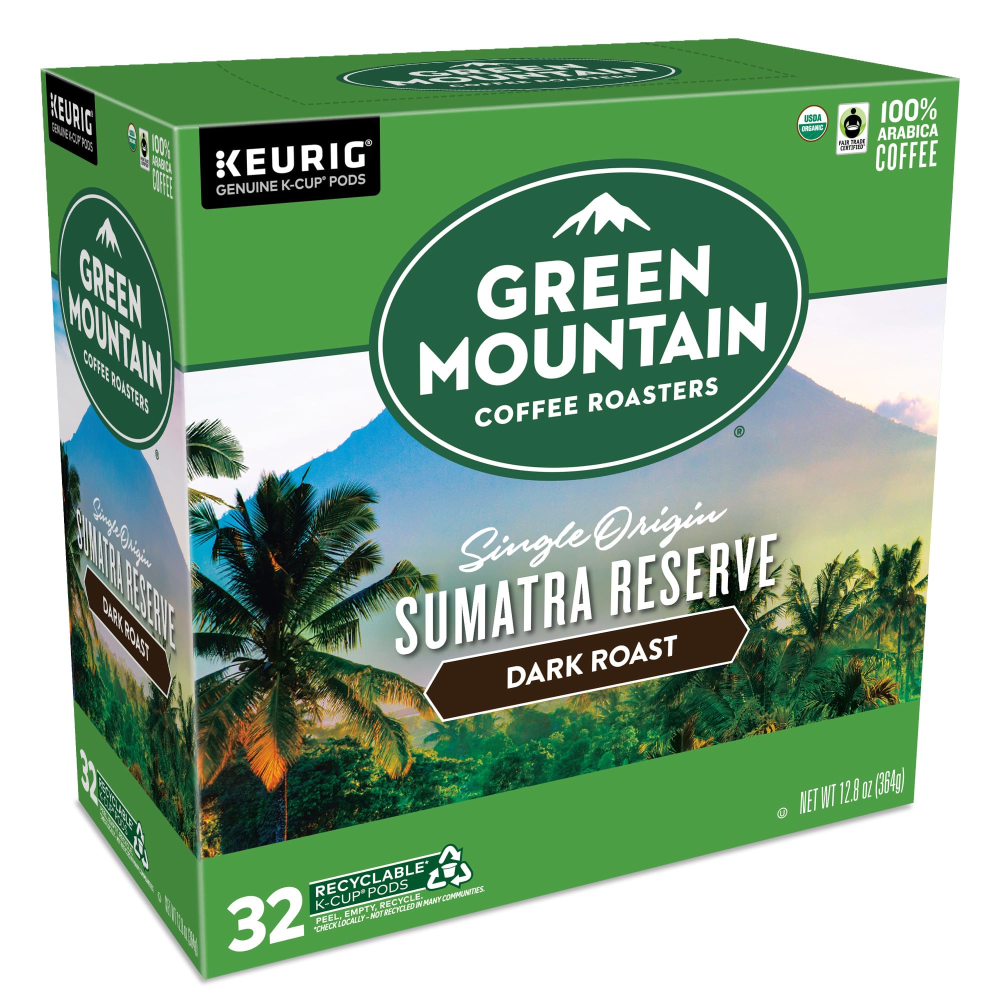 Green Mountain escena de desayuno con la cápsula mostrando estilo de vida