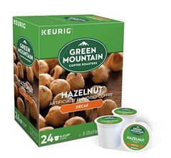 Green Mountain Coffee Roasters cápsula K-Cup en primer plano, detalle de sellado para frescura