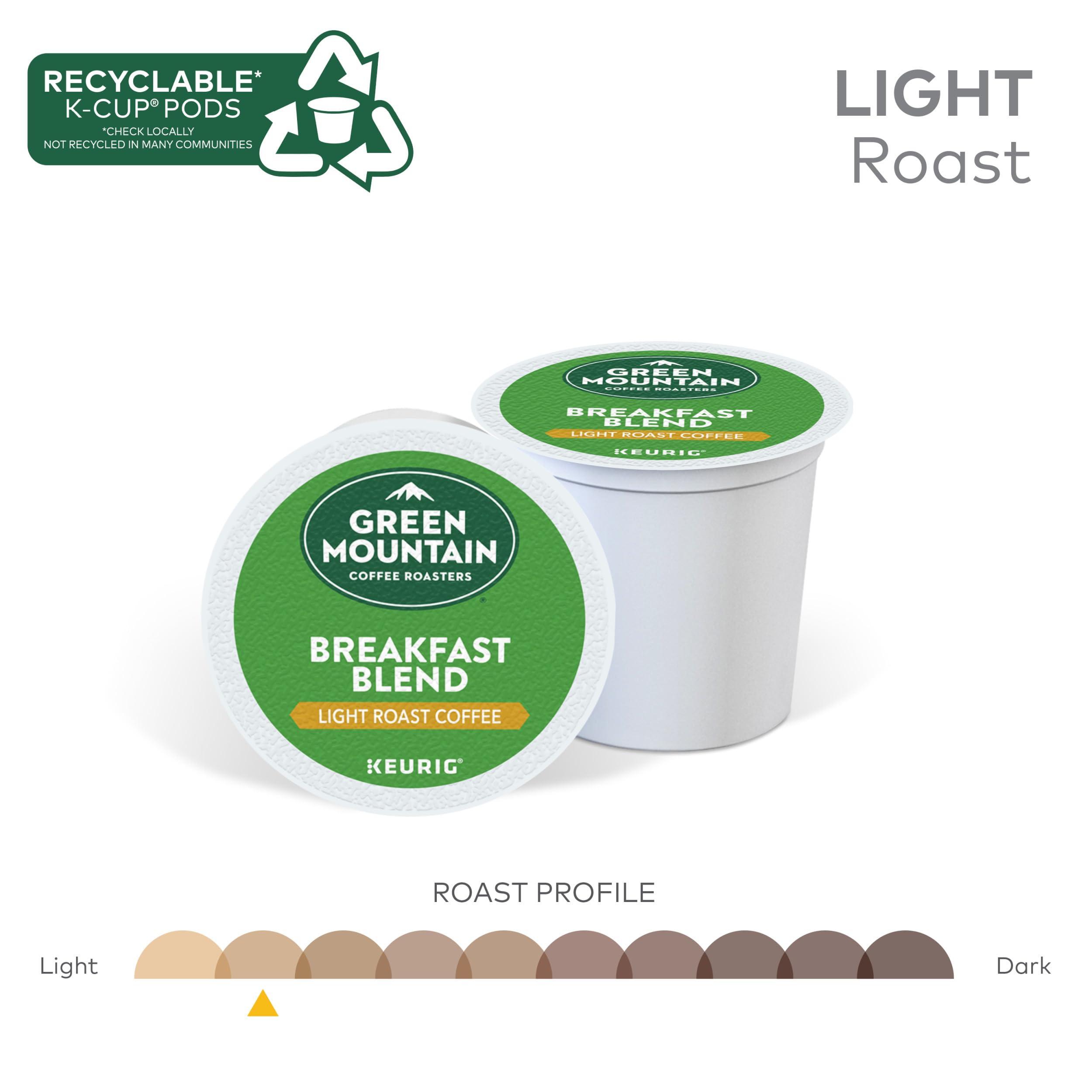 Green Mountain Coffee Roasters vapor y crema sobre la taza resaltando calidez y aroma