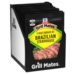 Grill Mates empaque frontal del pack de 12, conveniencia para parrilla