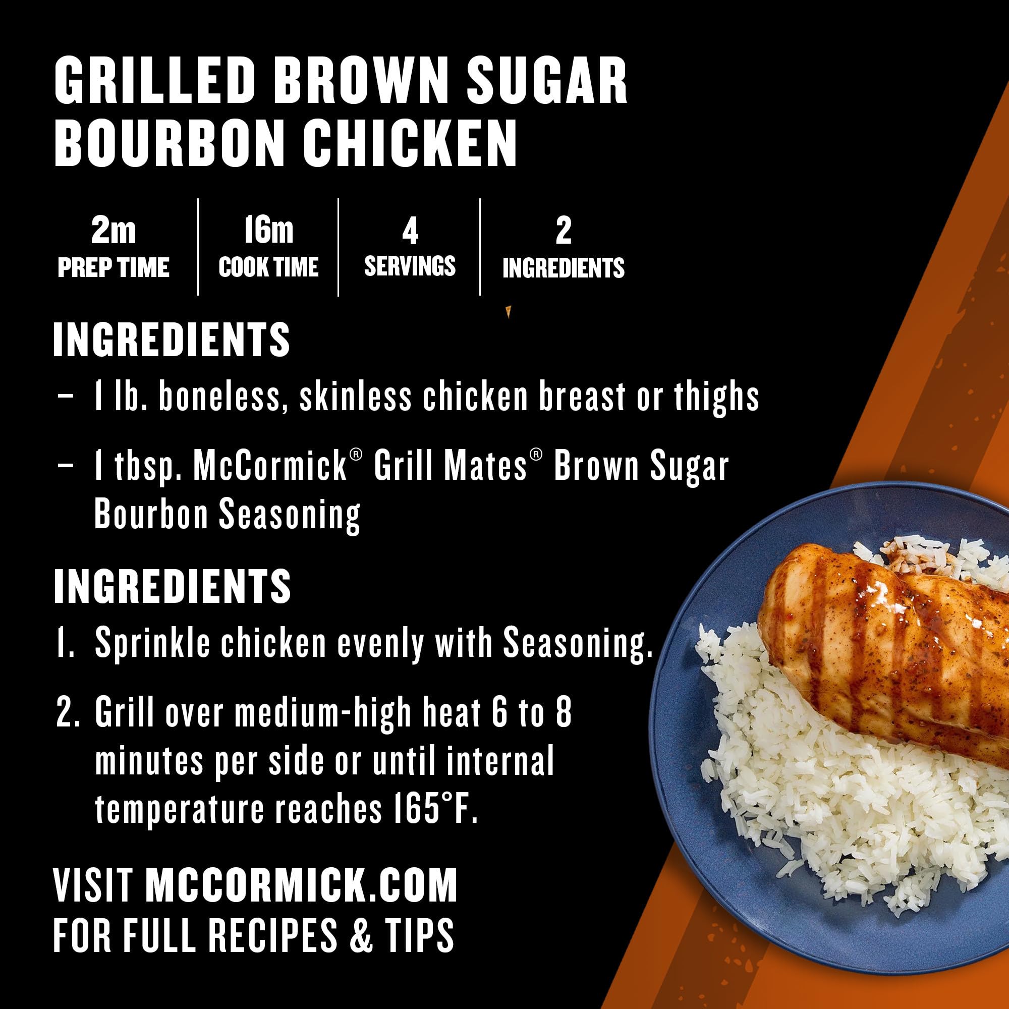 Grill Mates hierbas frescas que ilustran ingredientes naturales