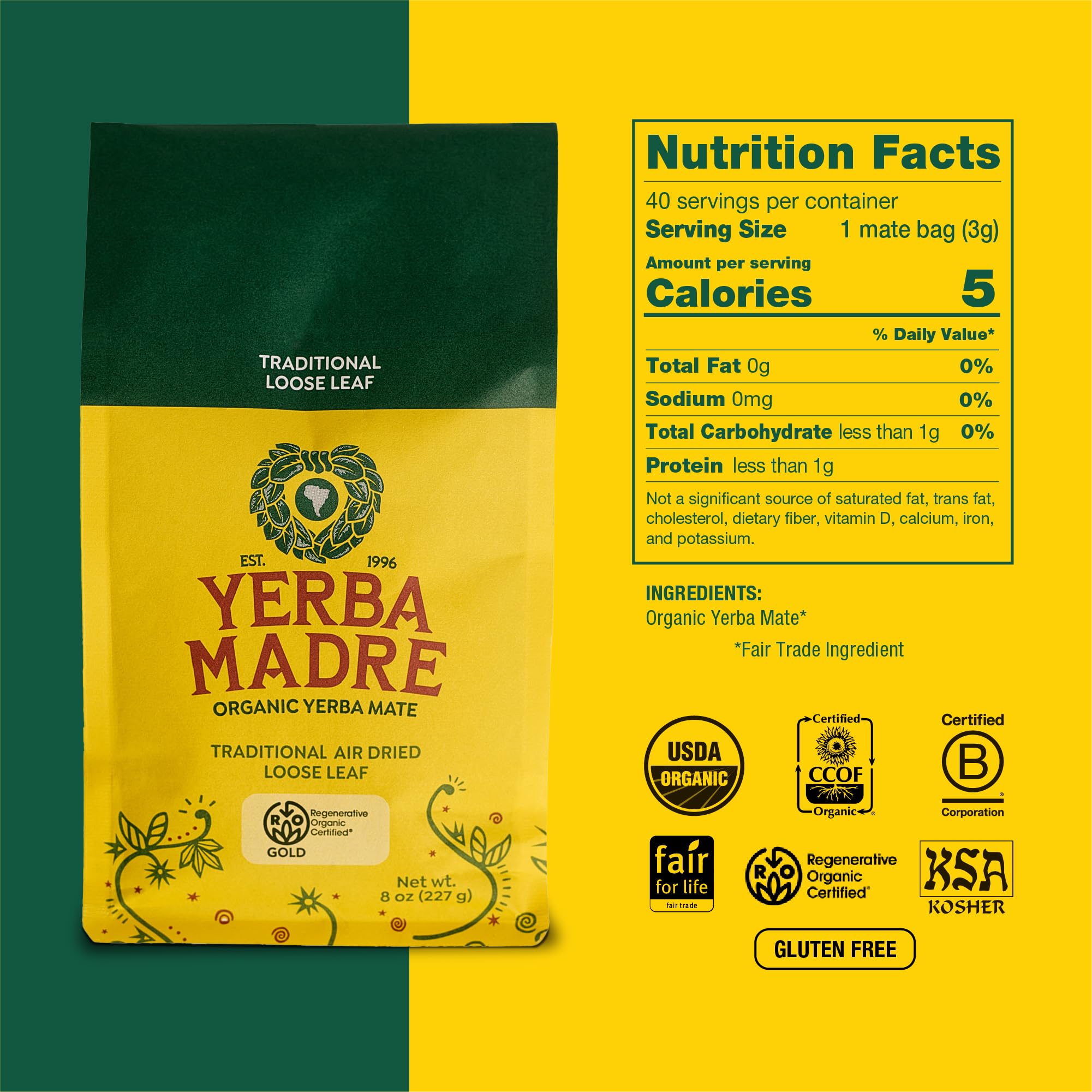 Guayaki detalle de hojas secas que muestra calidad y aroma natural