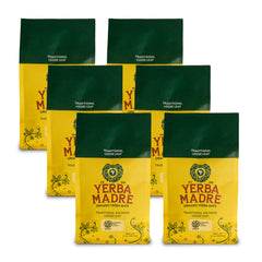 Guayaki frente del paquete Yerba Madre mostrando presentación y practicidad