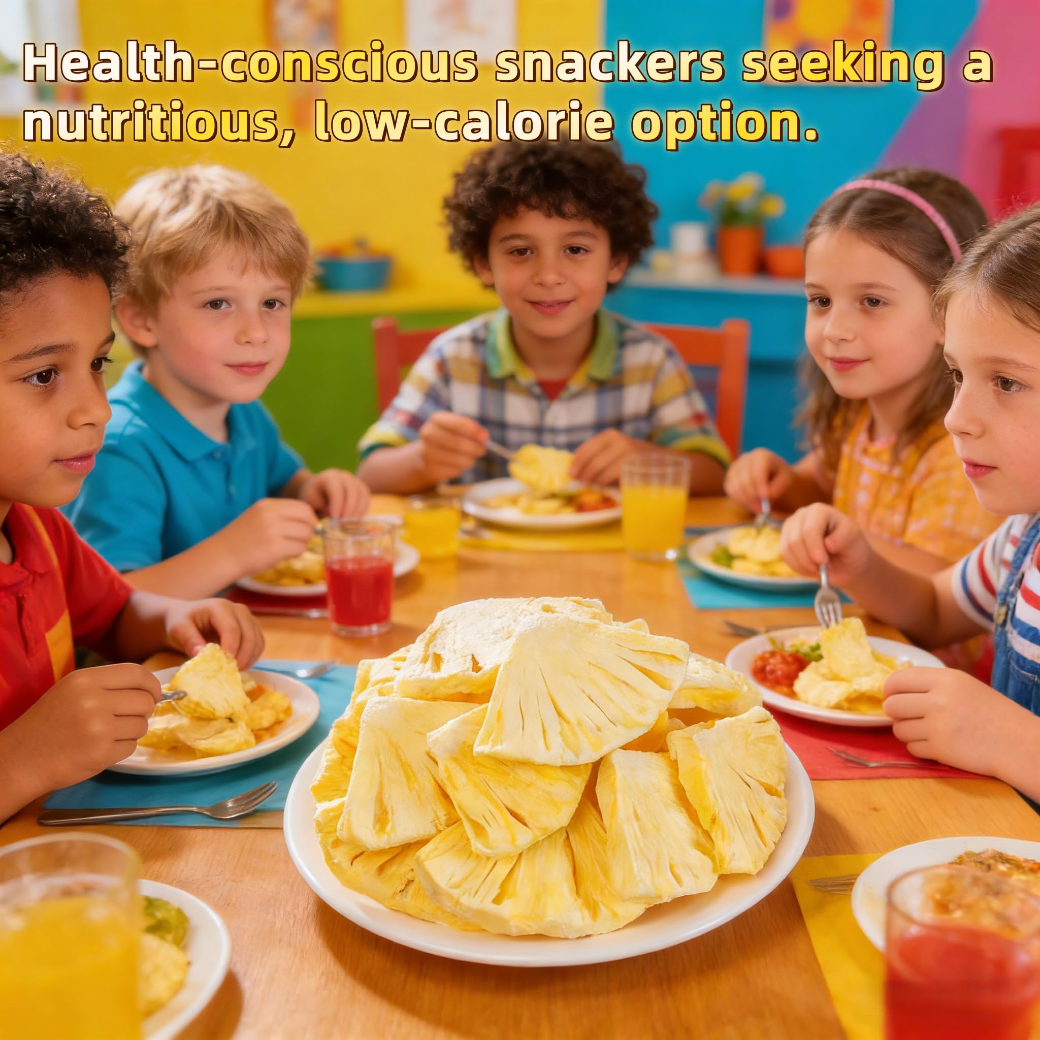 H2ONDBQF chips en plato en ambiente tropical para inspirar consumo