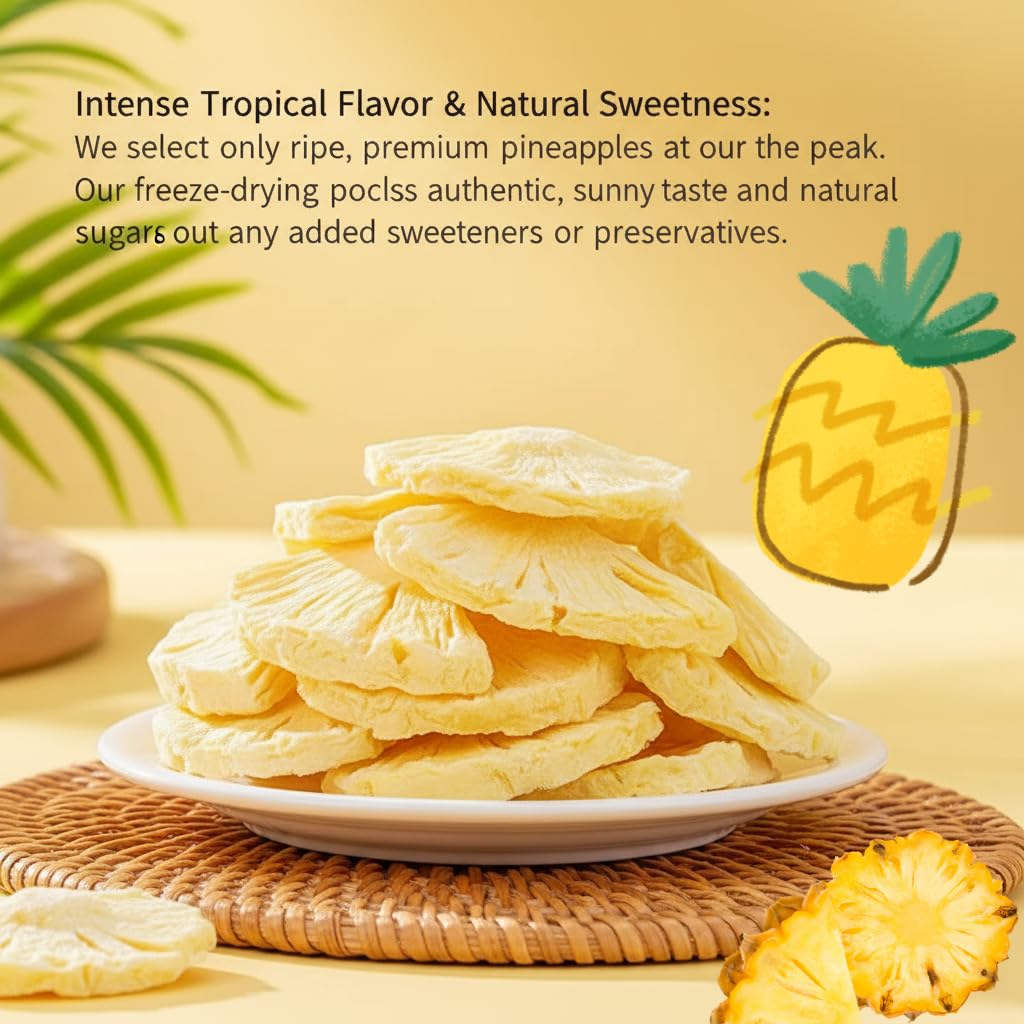 H2ONDBQF etiqueta con ingredientes destacando 100% piña sin aditivos