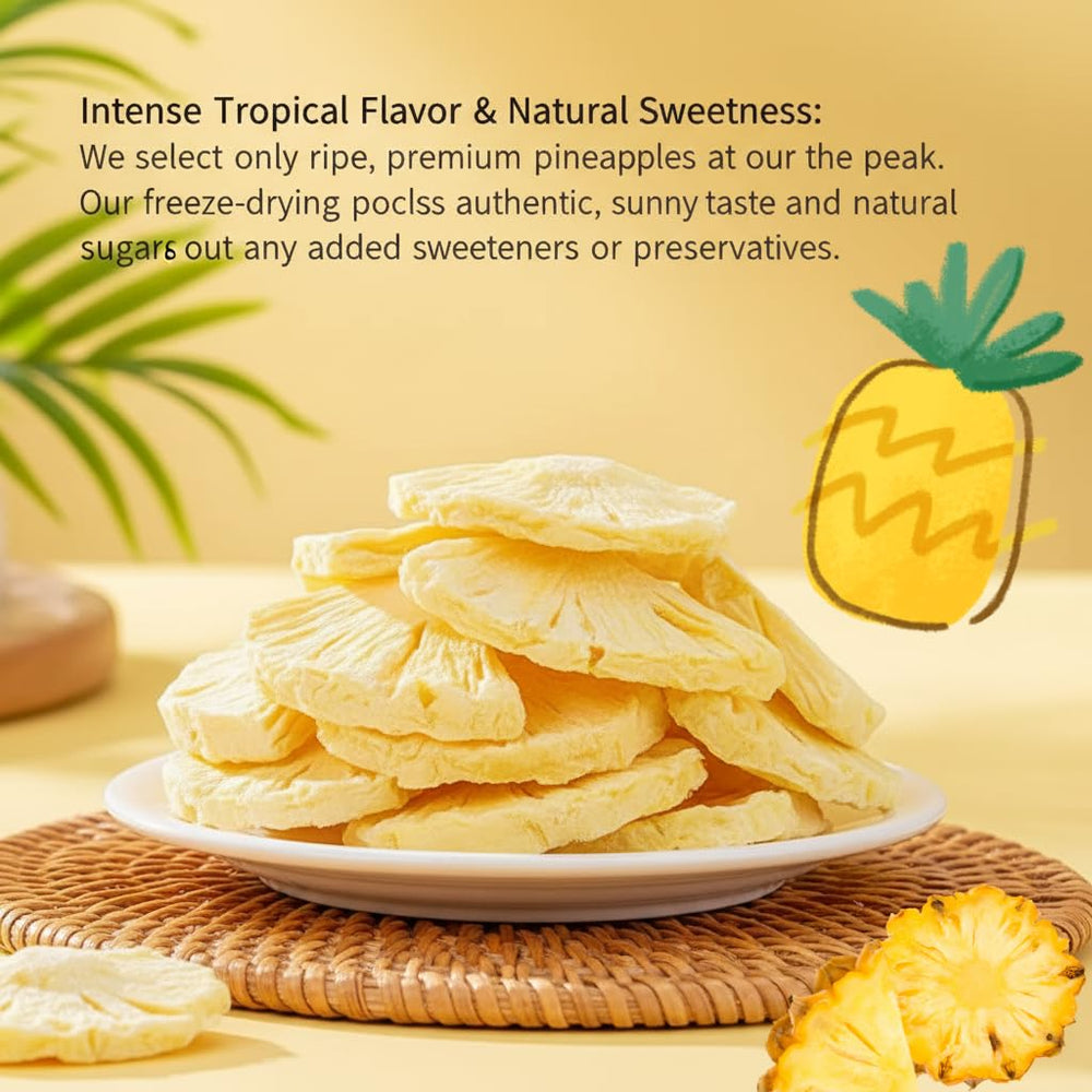H2ONDBQF etiqueta con ingredientes destacando 100% piña sin aditivos