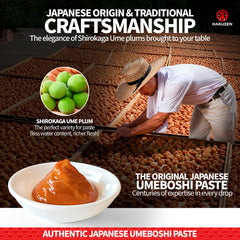 HAKUZEN textura de la pasta umeboshi concentrada para aderezos y rellenos