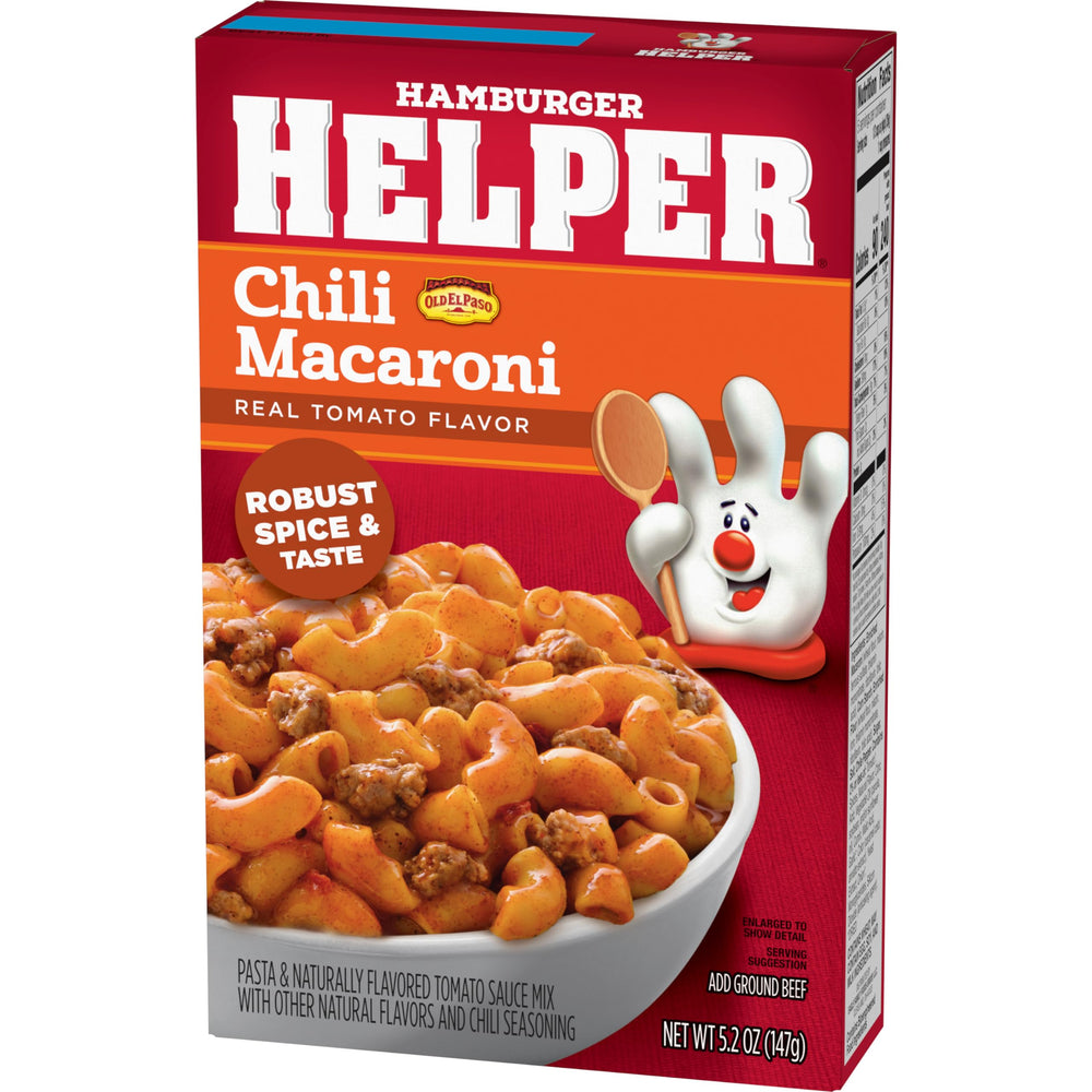 Hamburger Helper preparación en sartén lista en pocos minutos